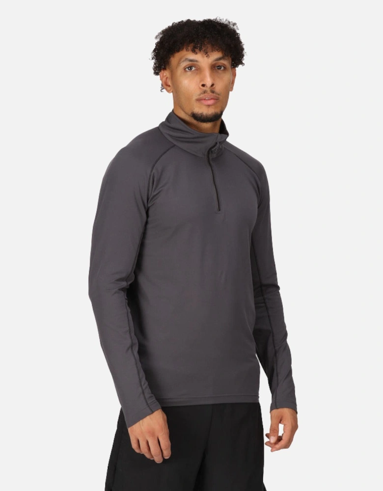 Mens Core Stretch Half Zip Sweatshirt