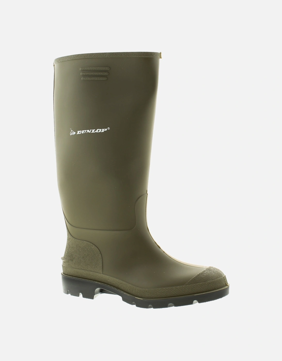 Dunlop Men's Green Wellies Welly Slip On Uk - : Size 13