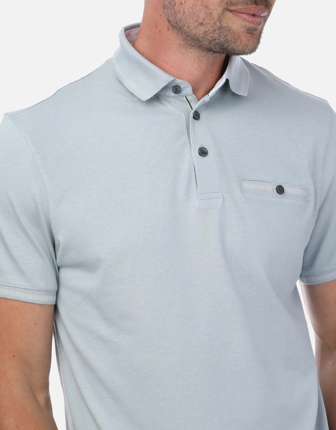 Tortila Stripe Collar Polo