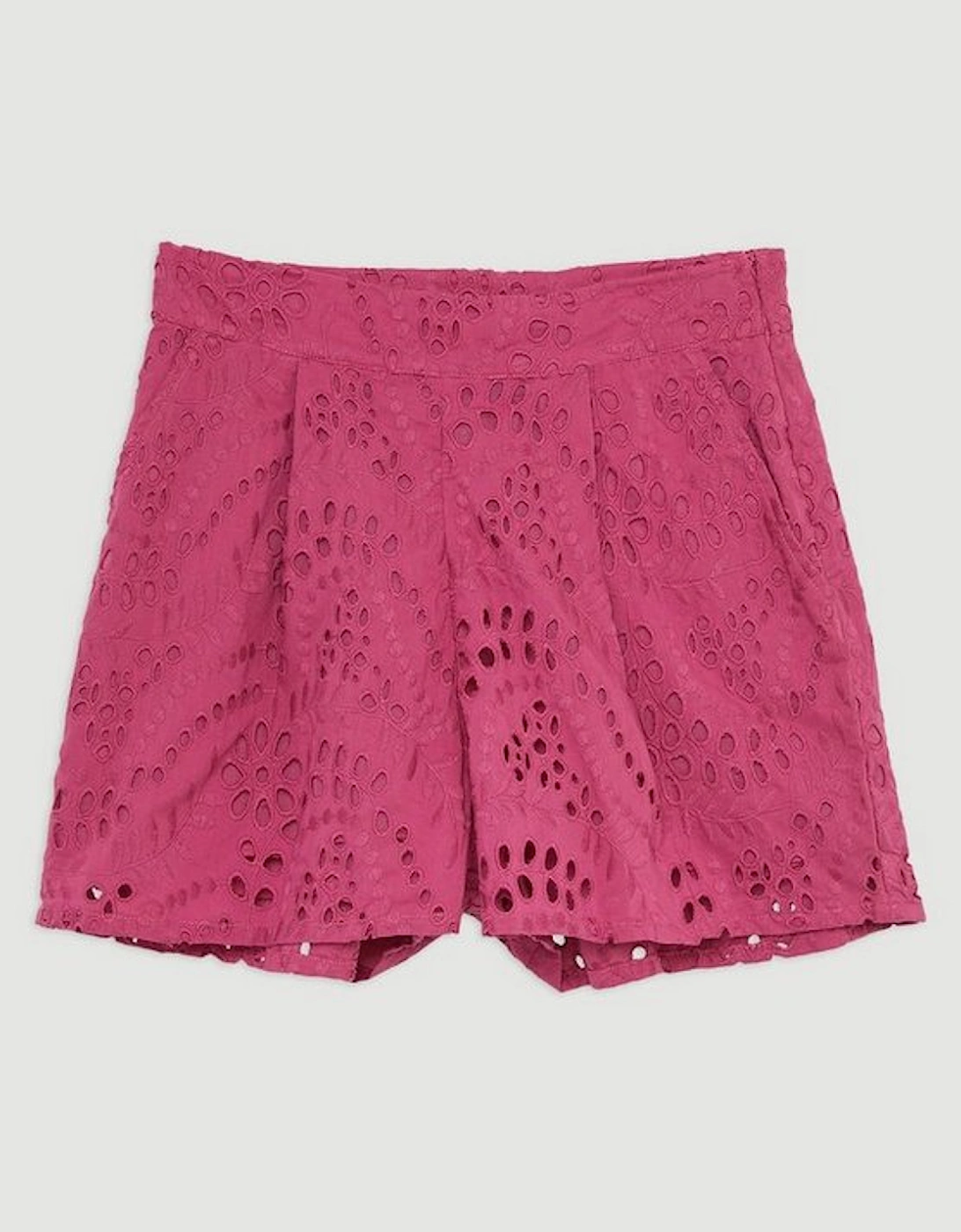 Cotton Broderie Woven Short