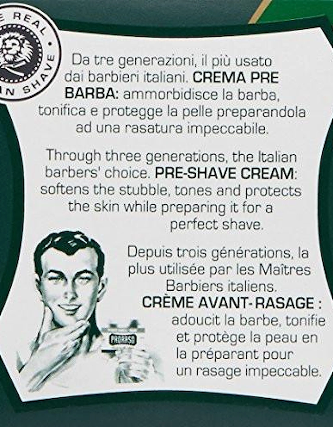 Pre Shave Cream - Eucalyptus & Menthol (100ml)