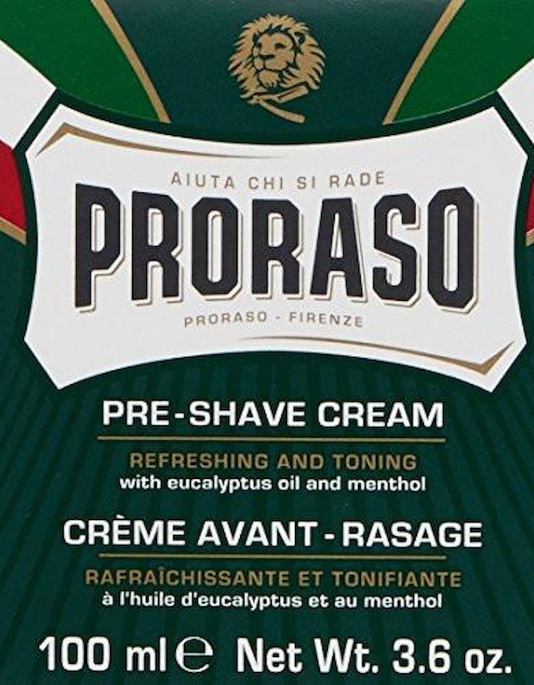 Pre Shave Cream - Eucalyptus & Menthol (100ml)