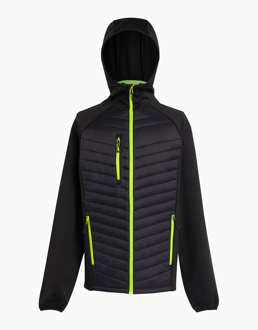 Regatta Men's Black Navigate Quilted Hybrid Jacket - Size: 38/Regular