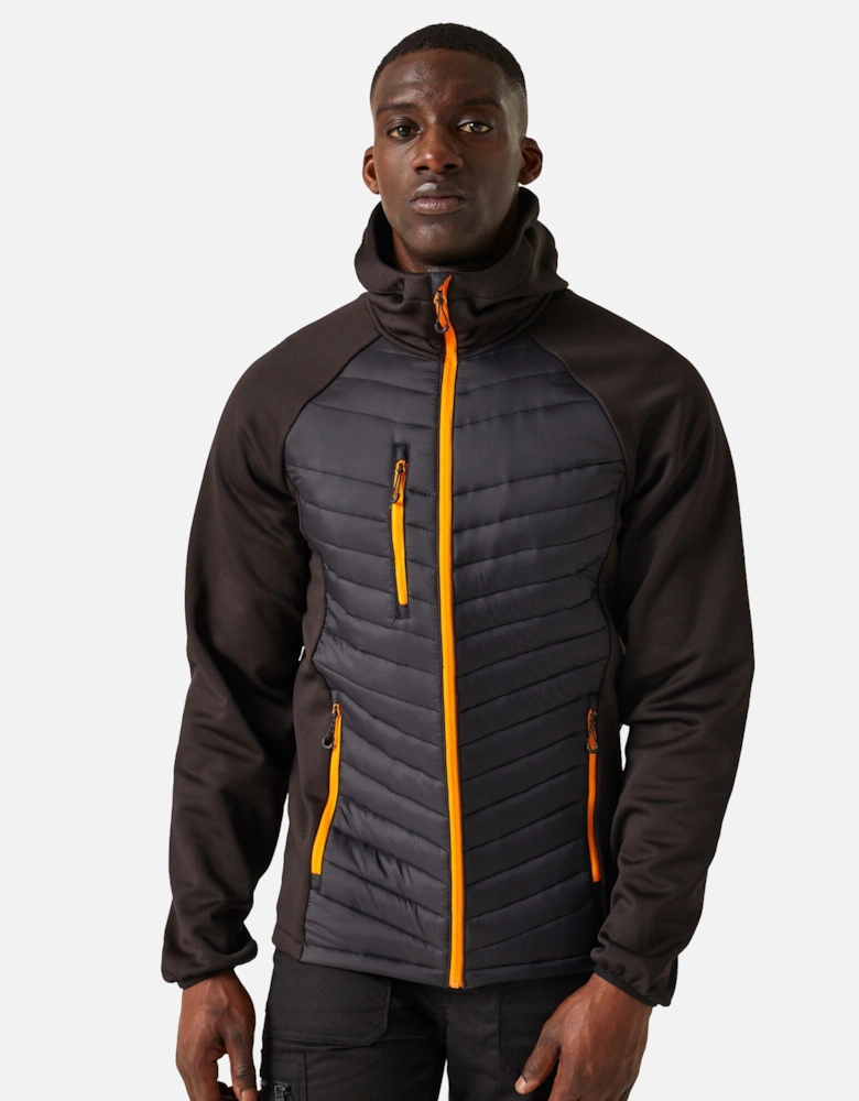 Mens Navigate Quilted Hybrid Jacket