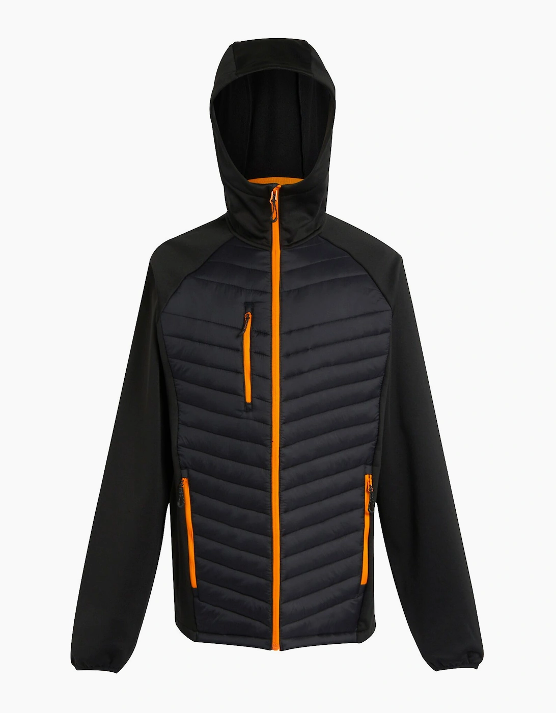 Regatta Men's Black Navigate Quilted Hybrid Jacket - Size: 38/Regular