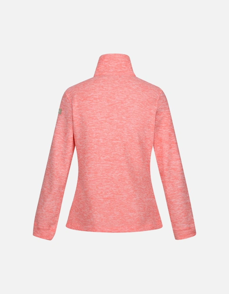 Womens/Ladies Azaelia Marl Full Zip Fleece Jacket