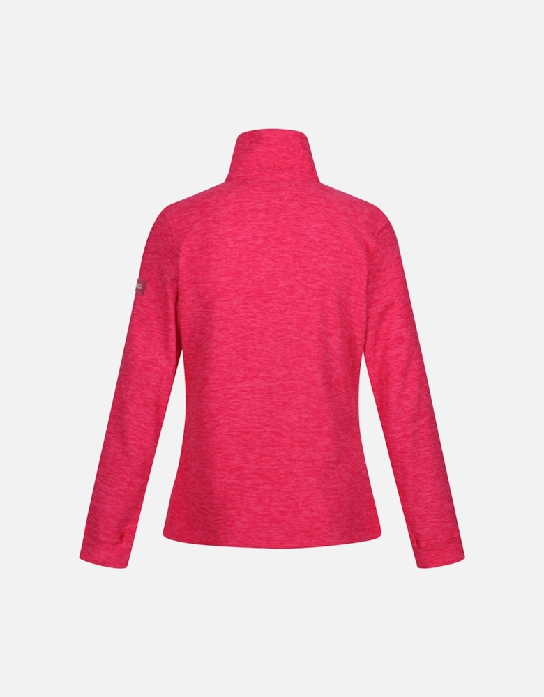 Womens/Ladies Azaelia Marl Full Zip Fleece Jacket