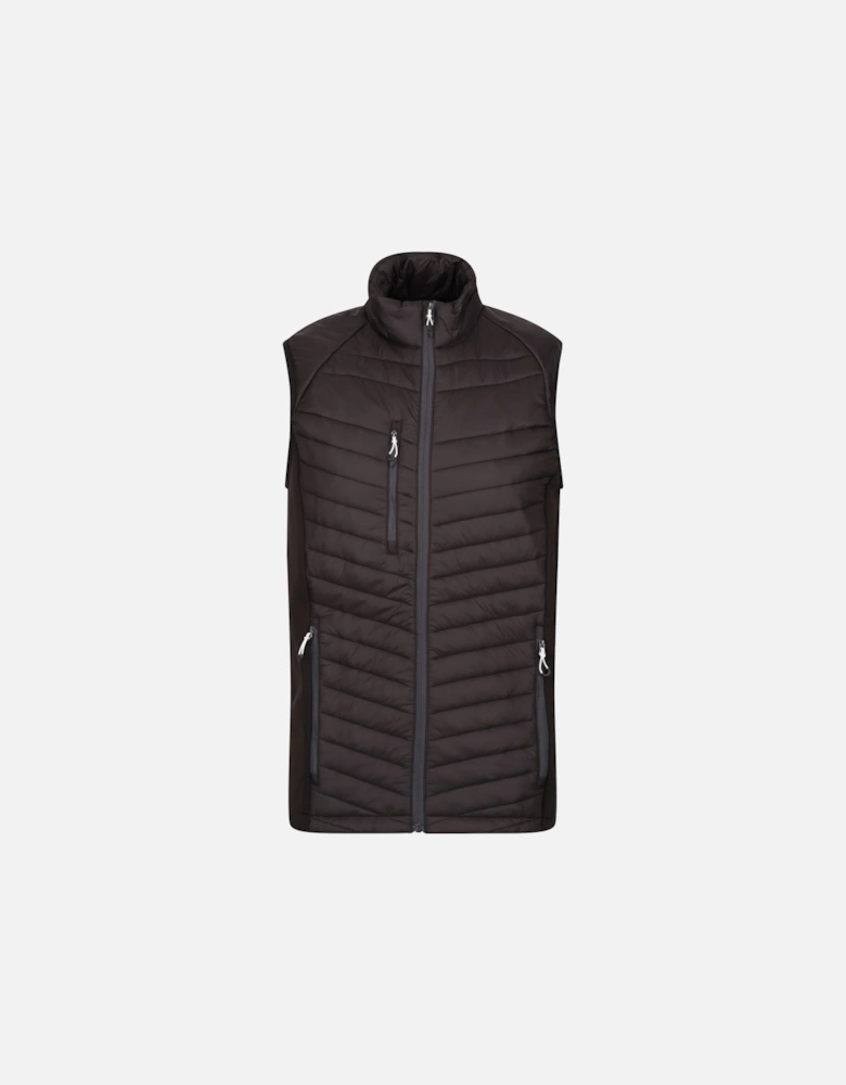 Mens Navigate Quilted Hybrid Gilet