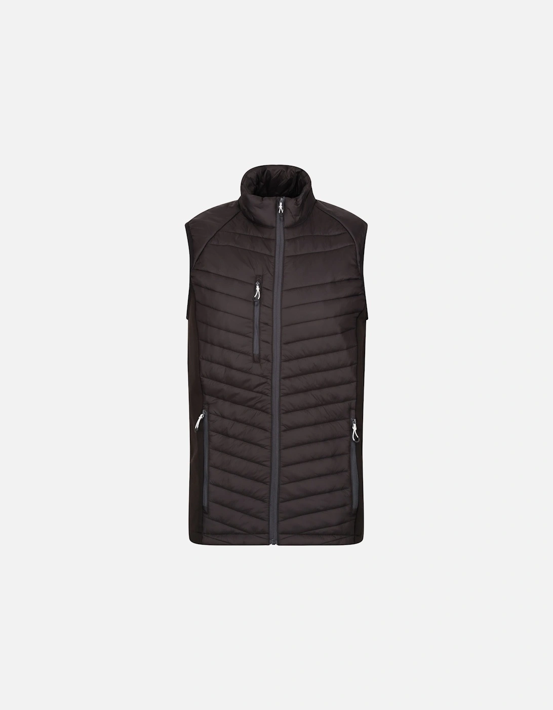 Mens Navigate Quilted Hybrid Gilet, 5 of 4