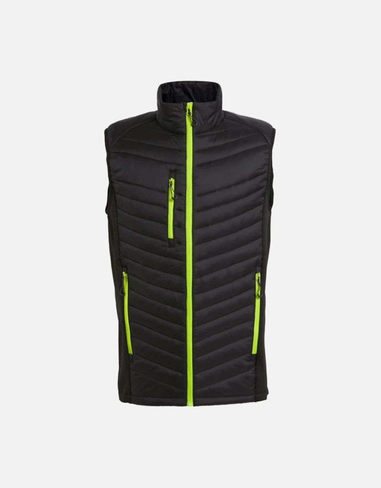 Mens Navigate Quilted Hybrid Gilet