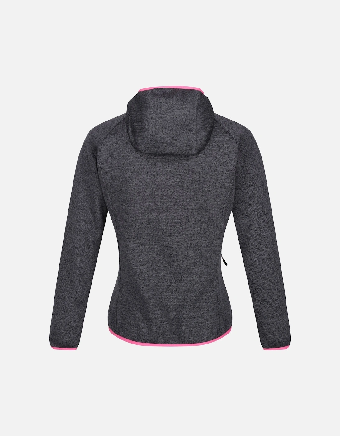 Womens/Ladies Newhill Marl Hooded Fleece Jacket