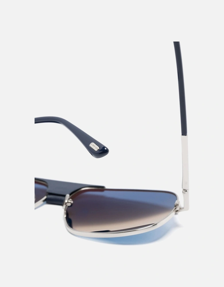 Tex Metal Sunglasses Sliver