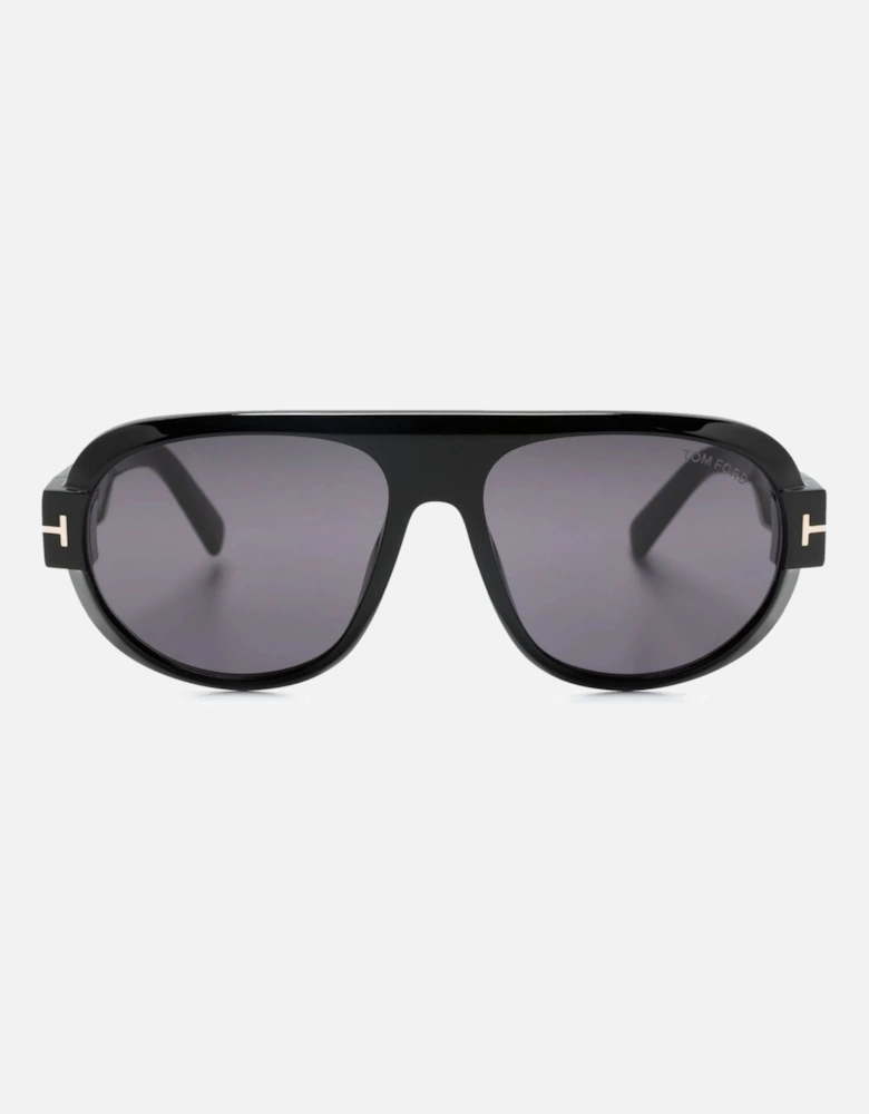 Blake 02 Acetate Sunglasses Black