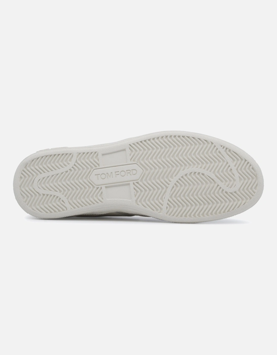 Smooth Leather Jake Sneakers Ivory