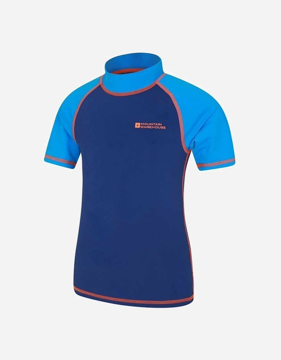 Childrens/Kids Sun Protective Short-Sleeved Swim Vest