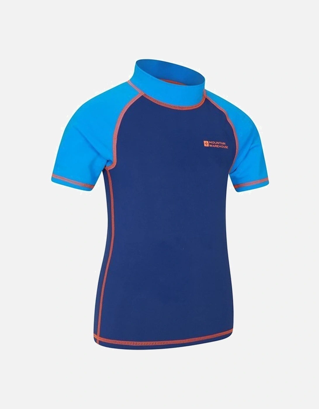 Childrens/Kids Sun Protective Short-Sleeved Swim Vest
