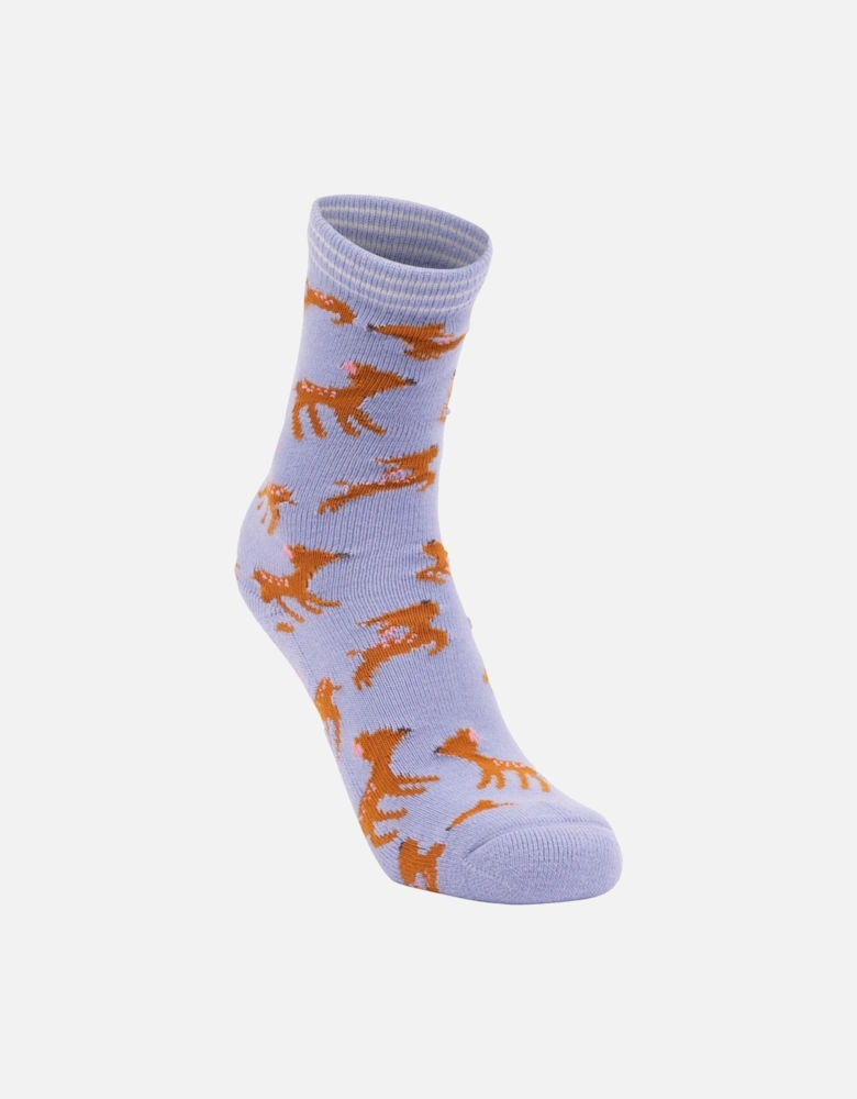 Childrens/Kids Wildlife Deer Socks