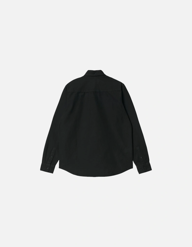 LS Bolton Shirt - Black