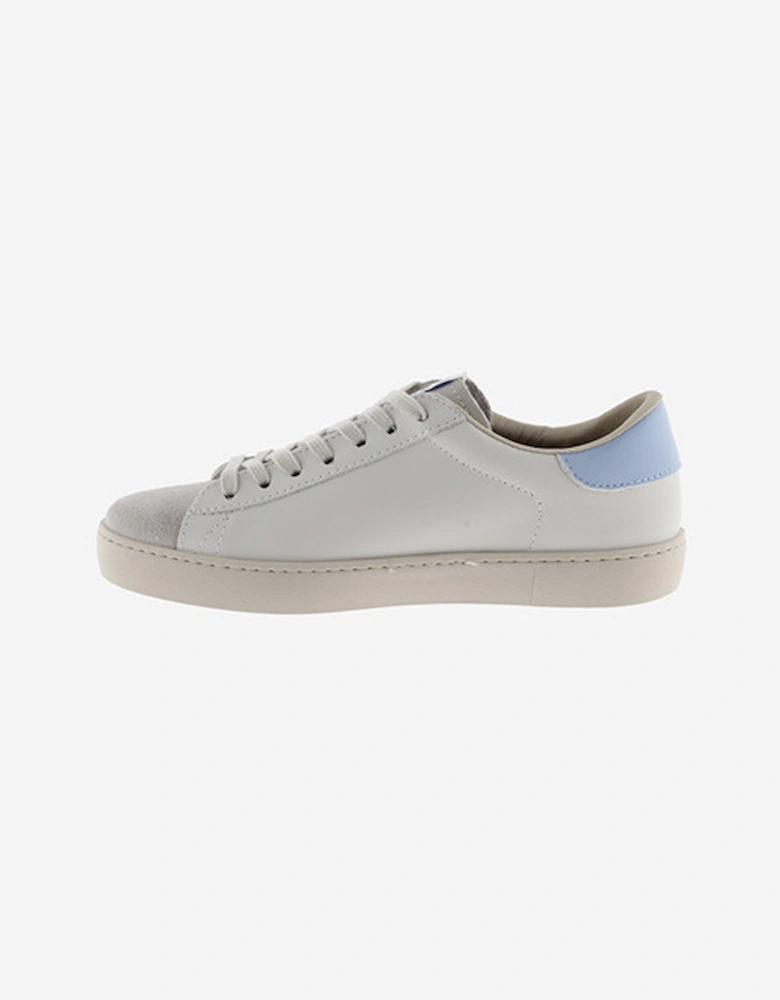 Unisex Berlin Piel & Serraje Trainer Cielo