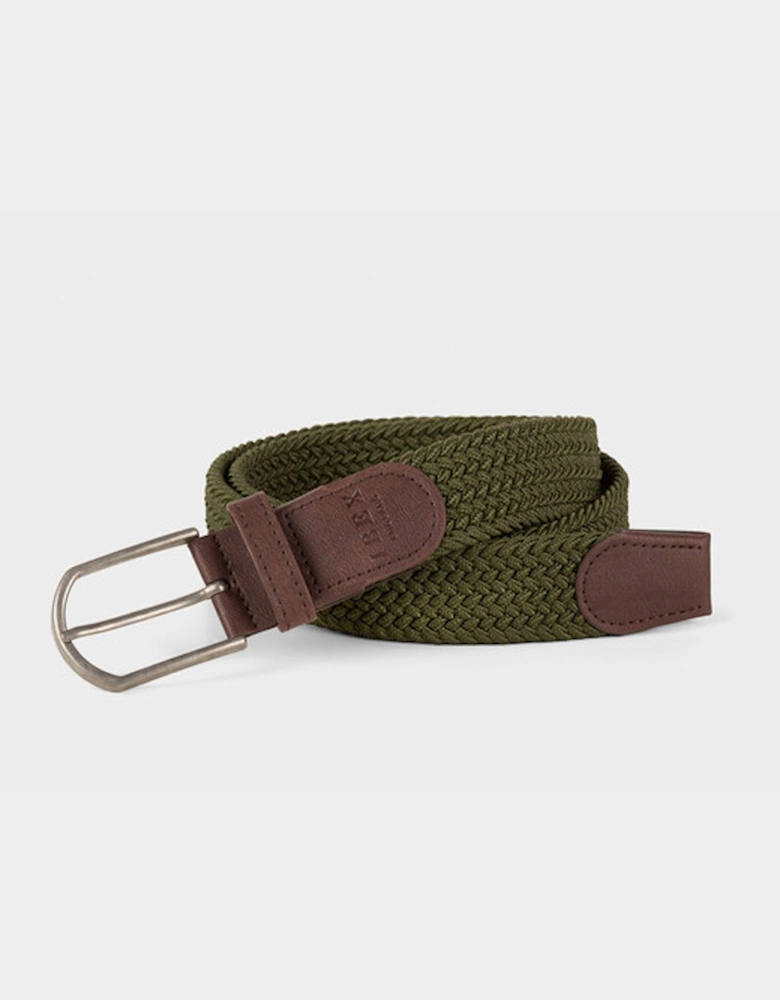 Ibex Repreve Stretch Woven Belt Khaki