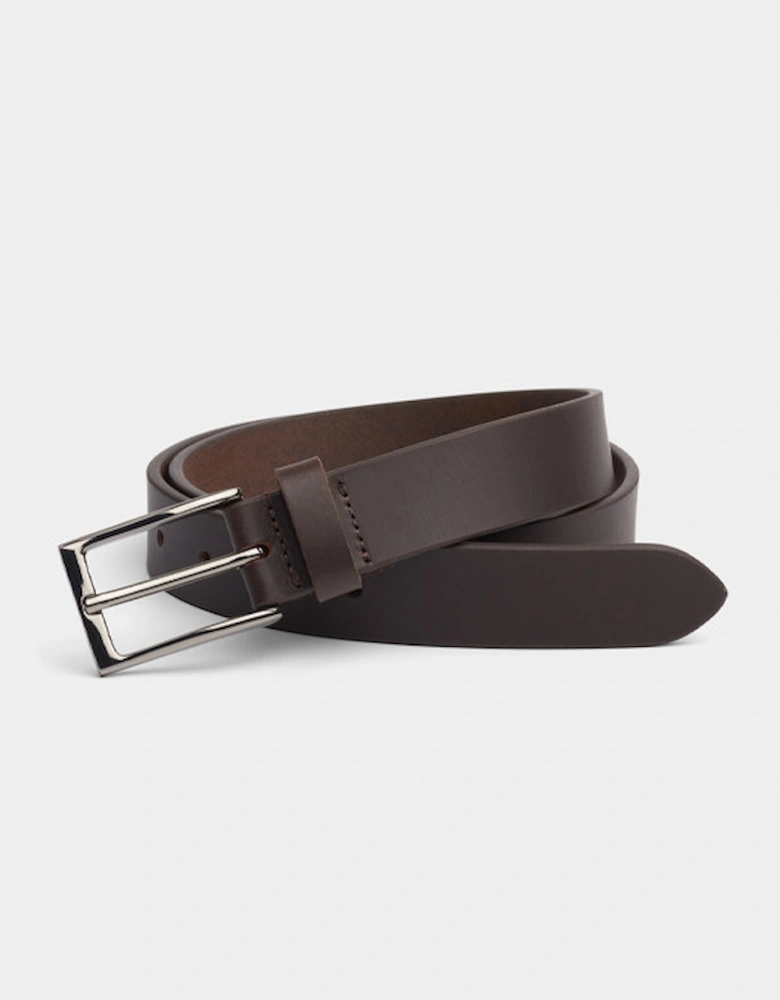 Ibex 30mm Harness Leather Belt Dark Brown