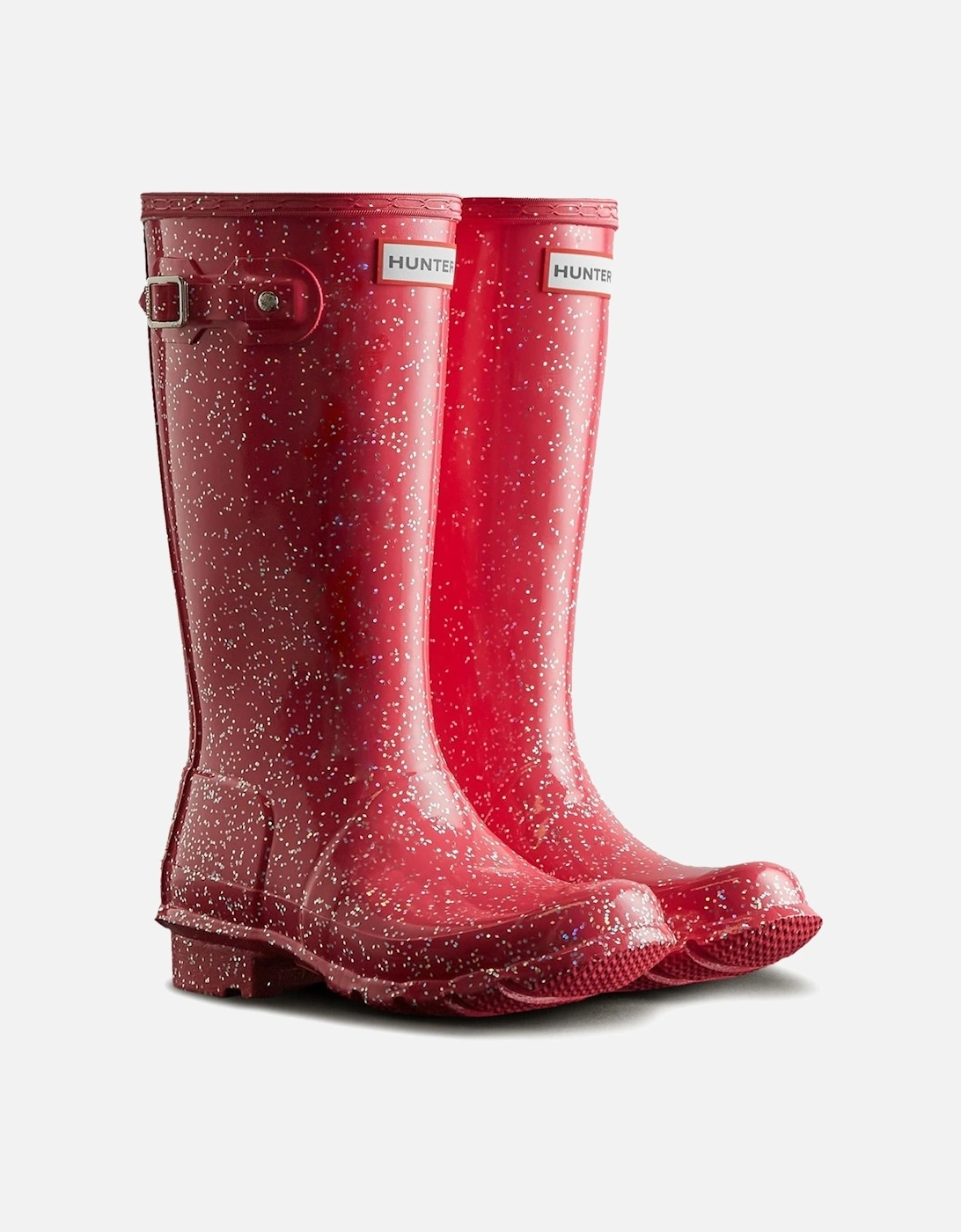 Childrens/Kids Glitter Wellington Boots, 2 of 1