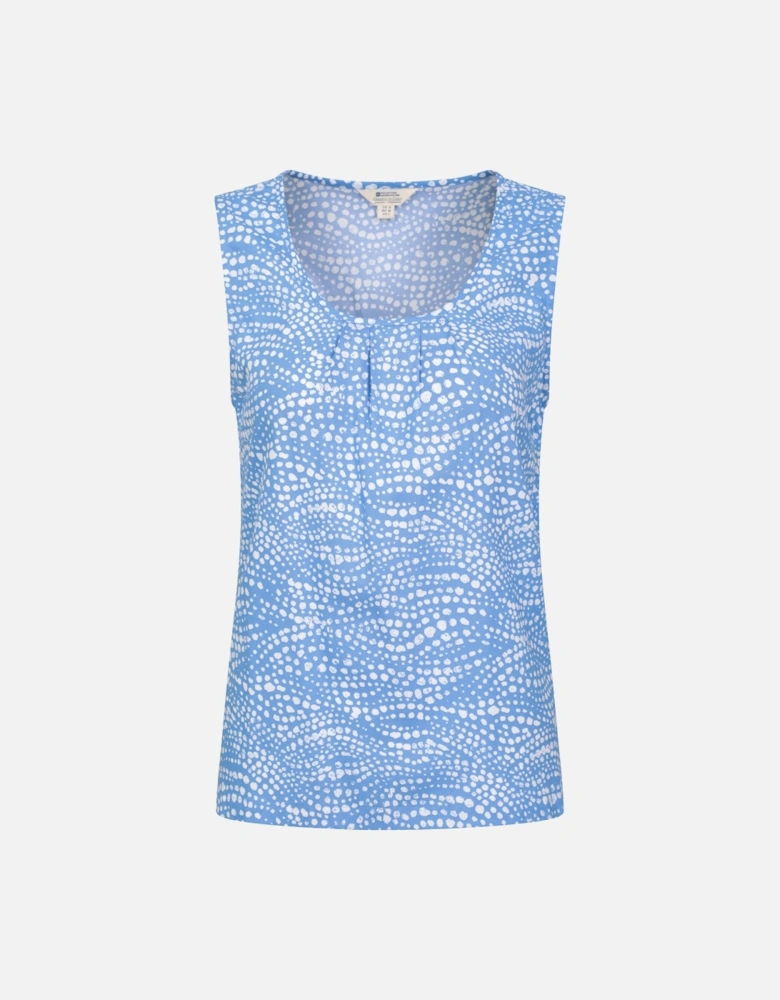 Womens/Ladies Orchid Spotted Tank Top