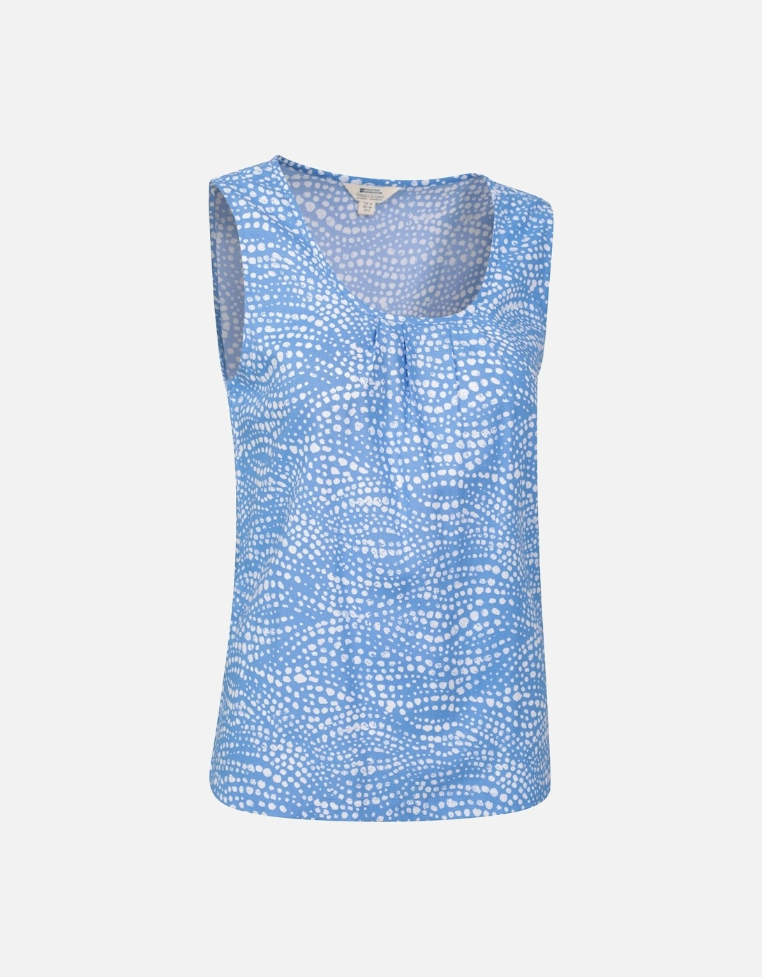 Womens/Ladies Orchid Spotted Tank Top