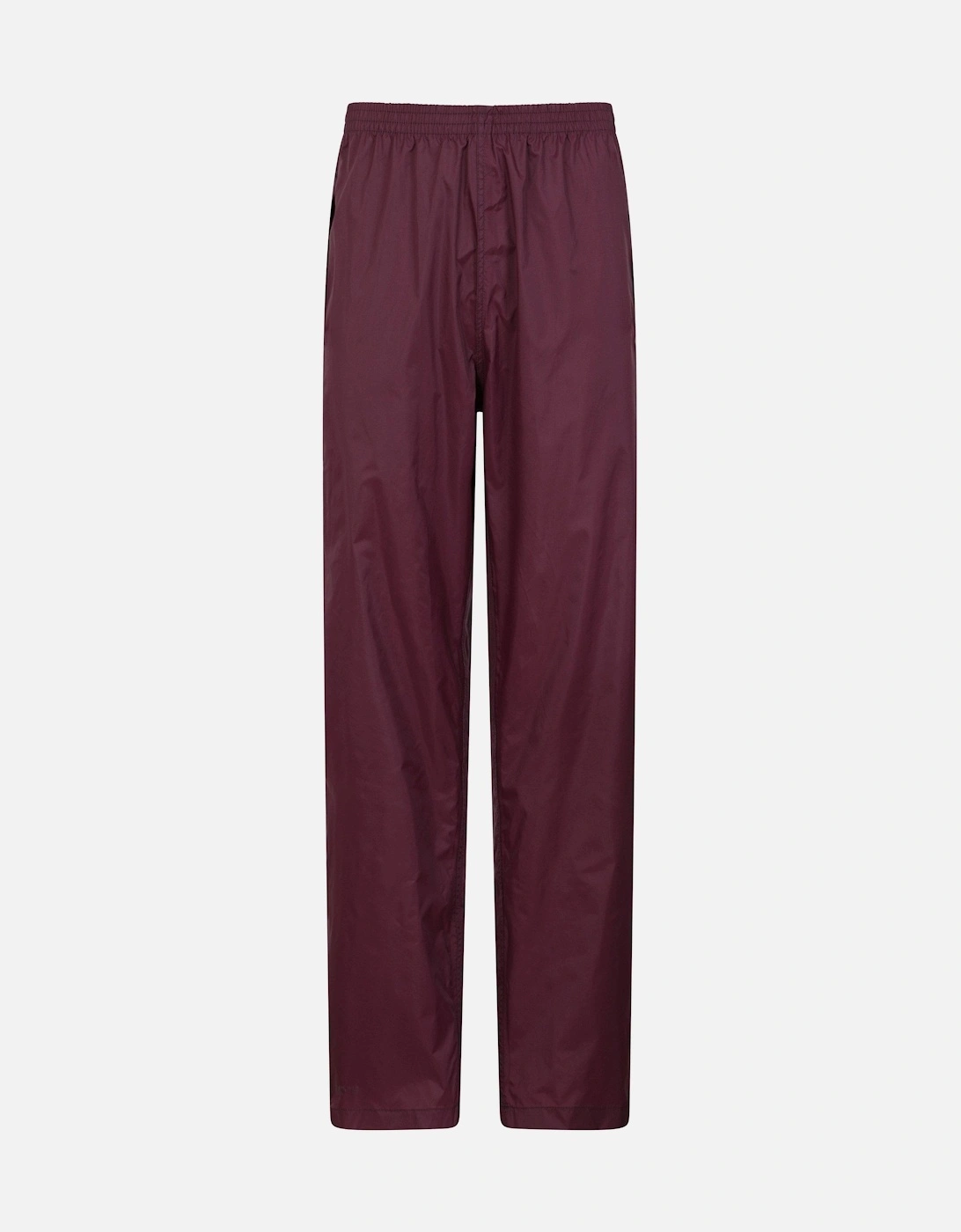 Women's Mountain Warehouse Womens/Ladies Pakka Waterproof Over Trousers - Purple - Size: 20 uk