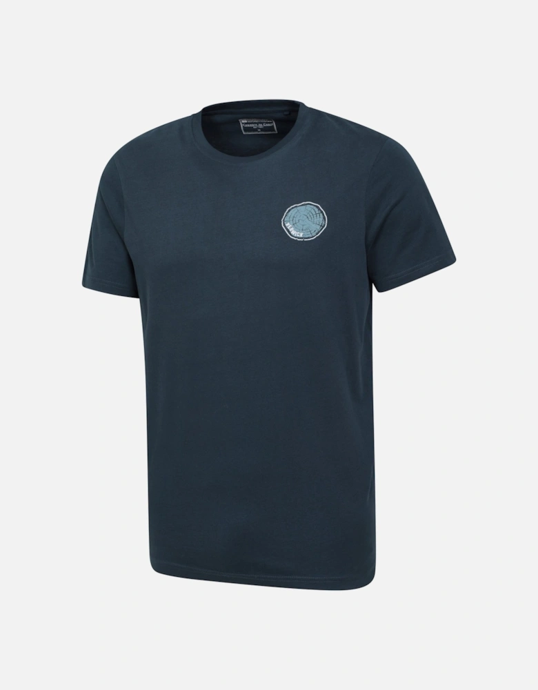 Mens Keswick Tree Ring Organic T-Shirt