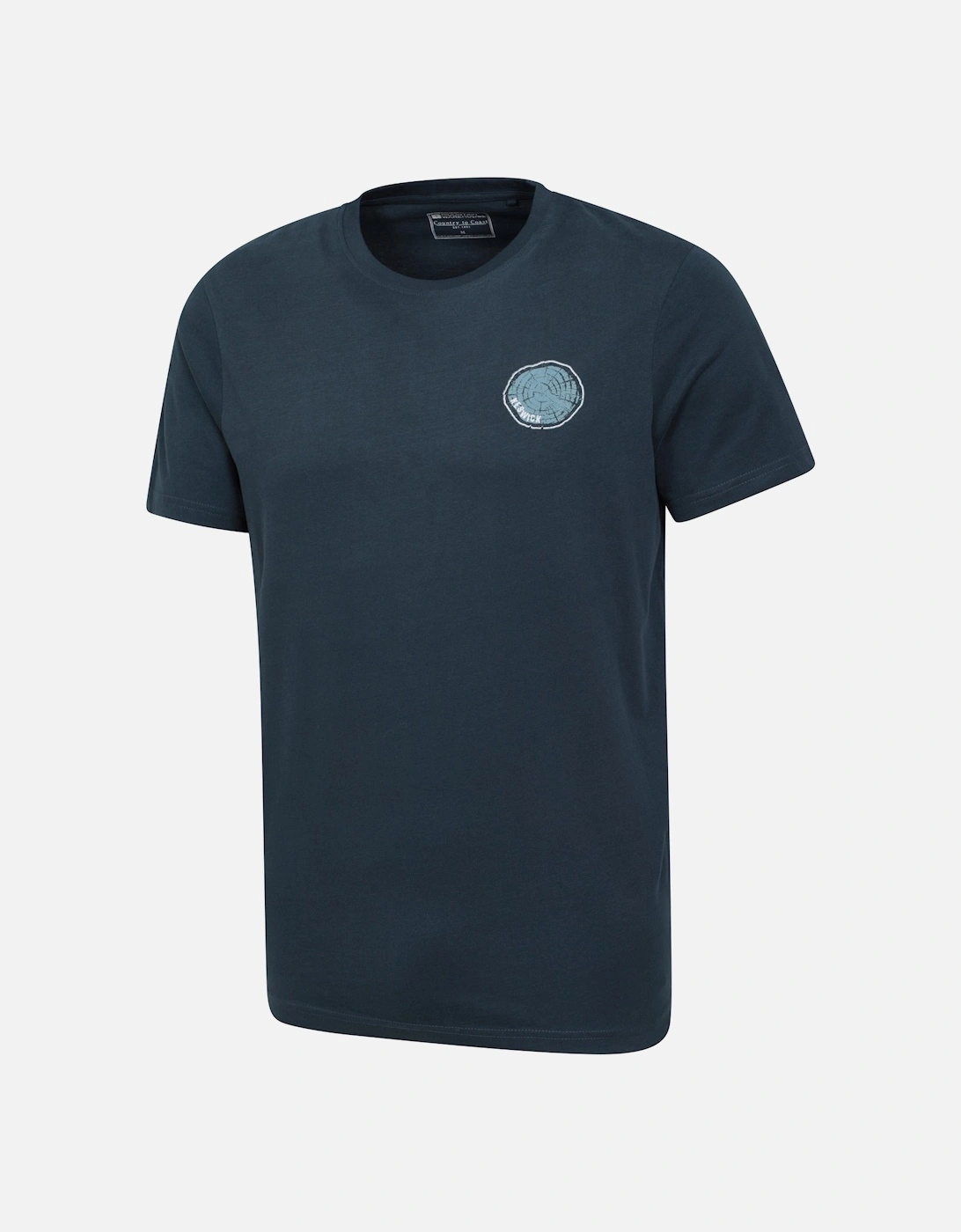 Mens Keswick Tree Ring Organic T-Shirt