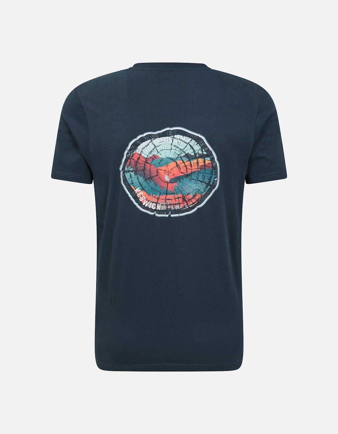 Mens Keswick Tree Ring Organic T-Shirt