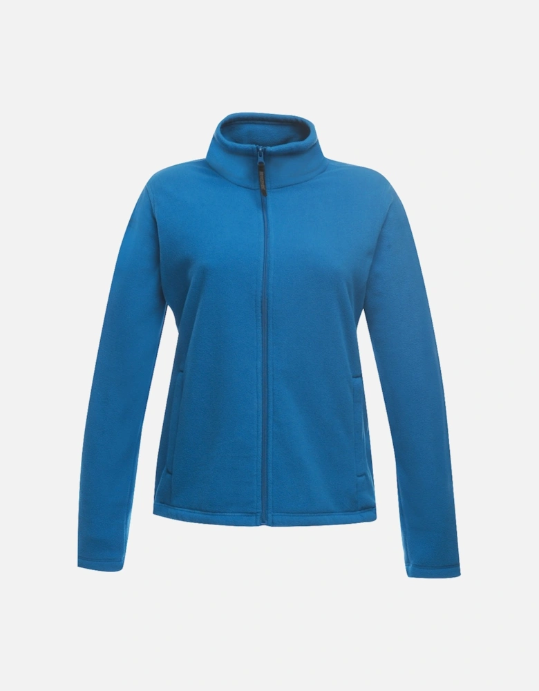 Professional Womens Ladies Micro Light Full Zip Fleece Top