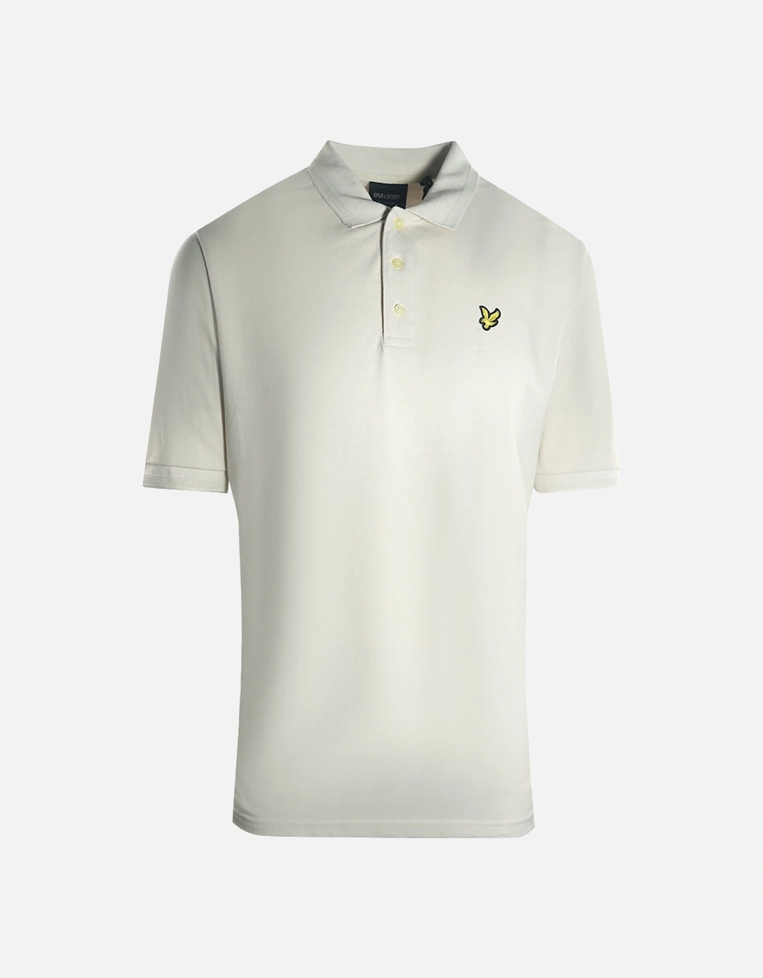 Lyle & Scott Textured Tipped Light Mist Polo Shirt, 4 of 3