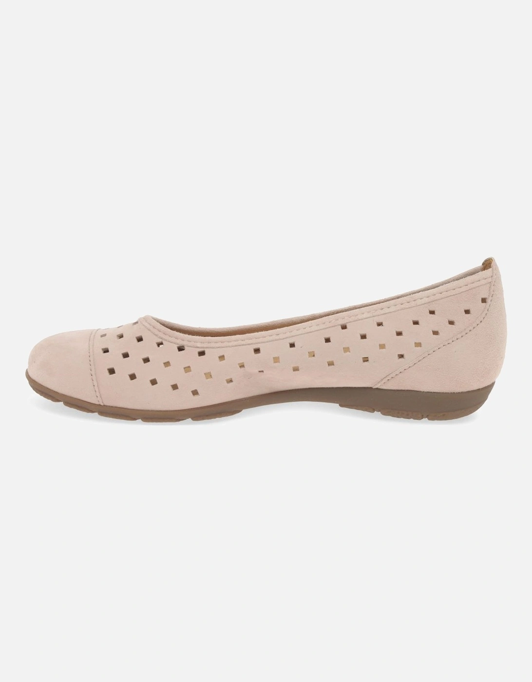 Ruffle Womens Punched Detail Casual Shoes