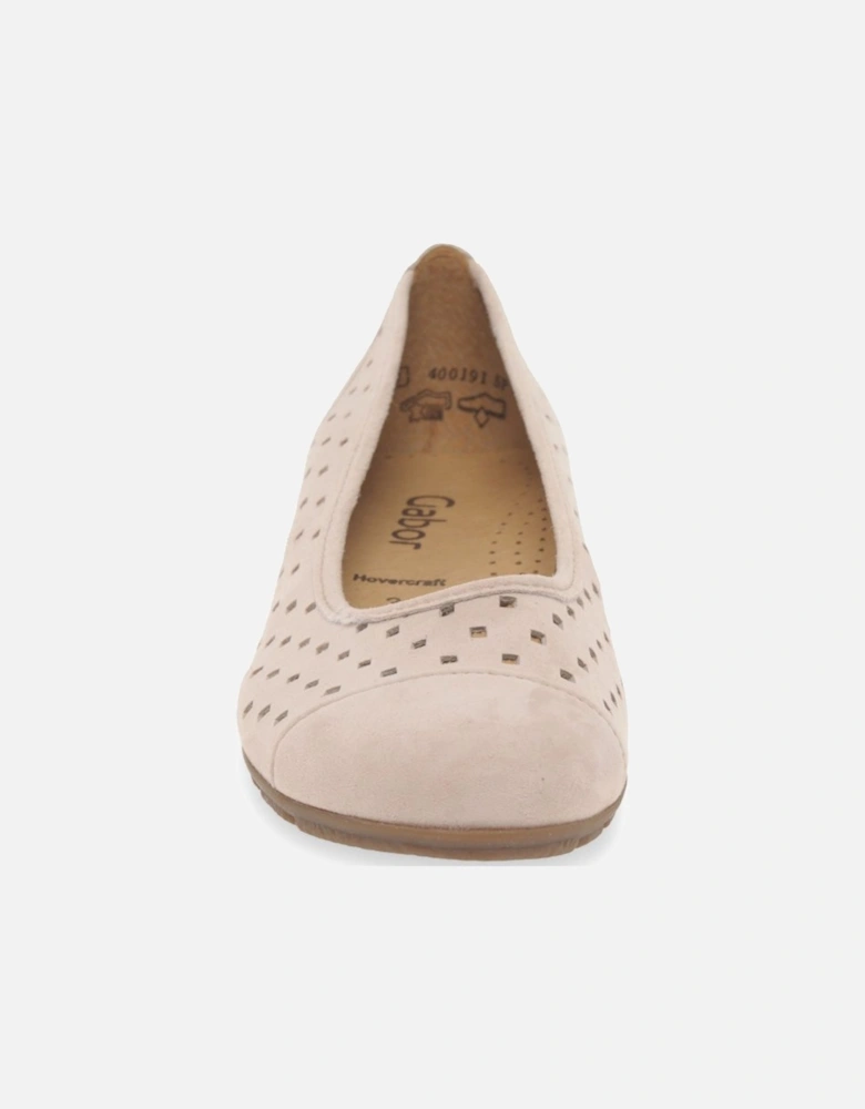 Ruffle Womens Punched Detail Casual Shoes