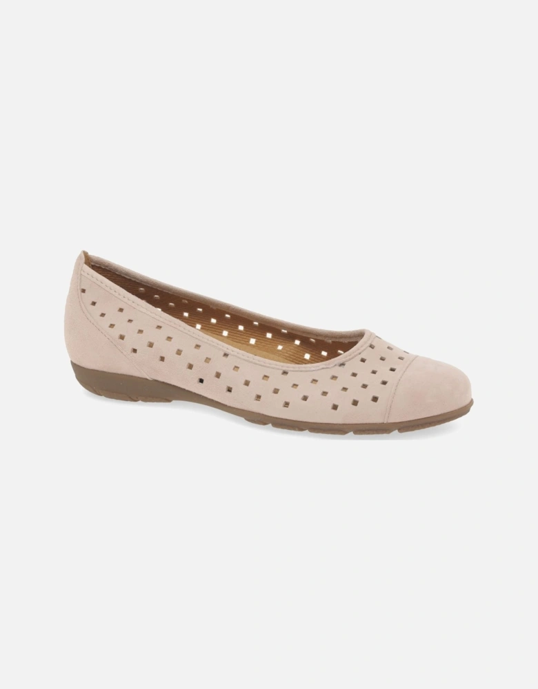Ruffle Womens Punched Detail Casual Shoes