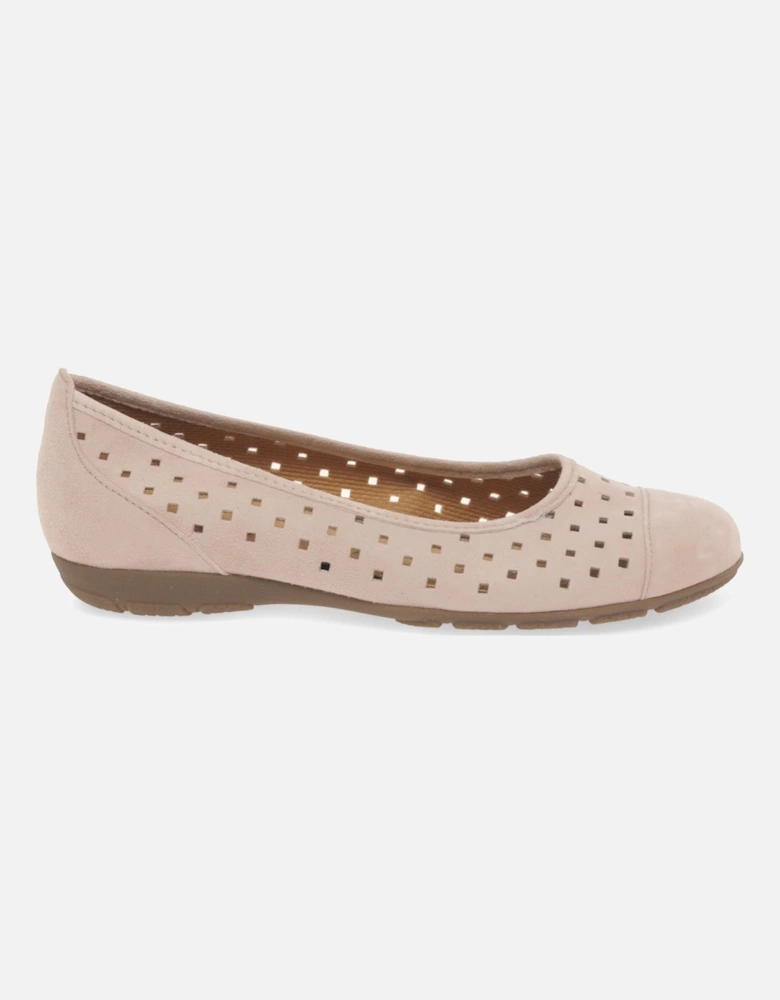 Ruffle Womens Punched Detail Casual Shoes