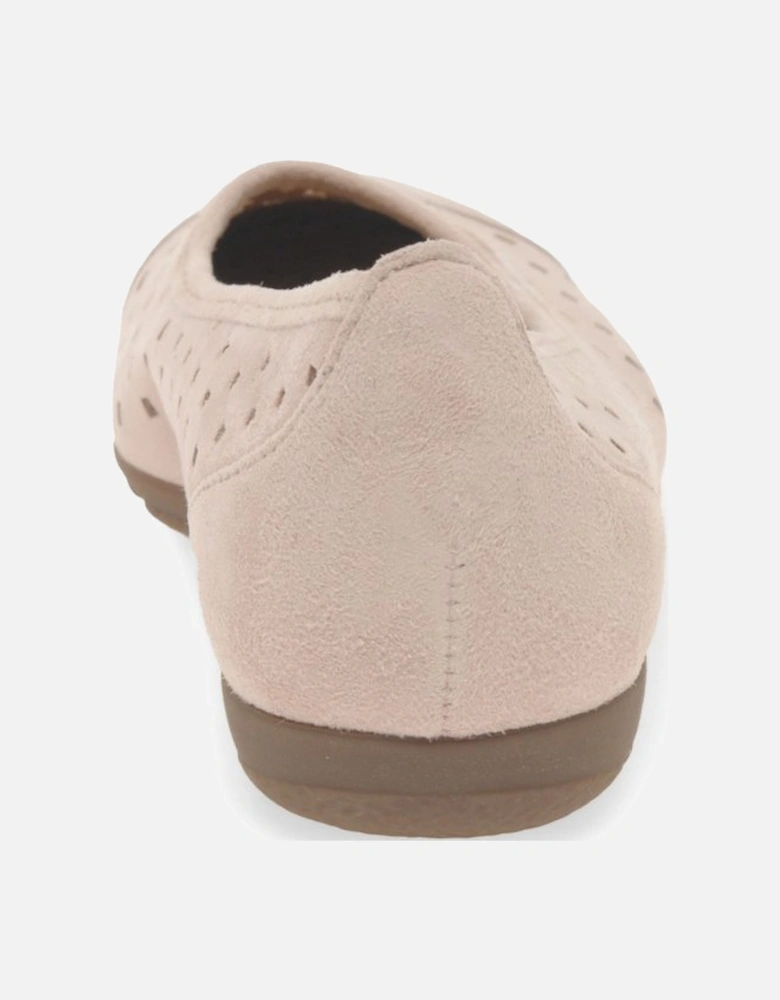 Ruffle Womens Punched Detail Casual Shoes