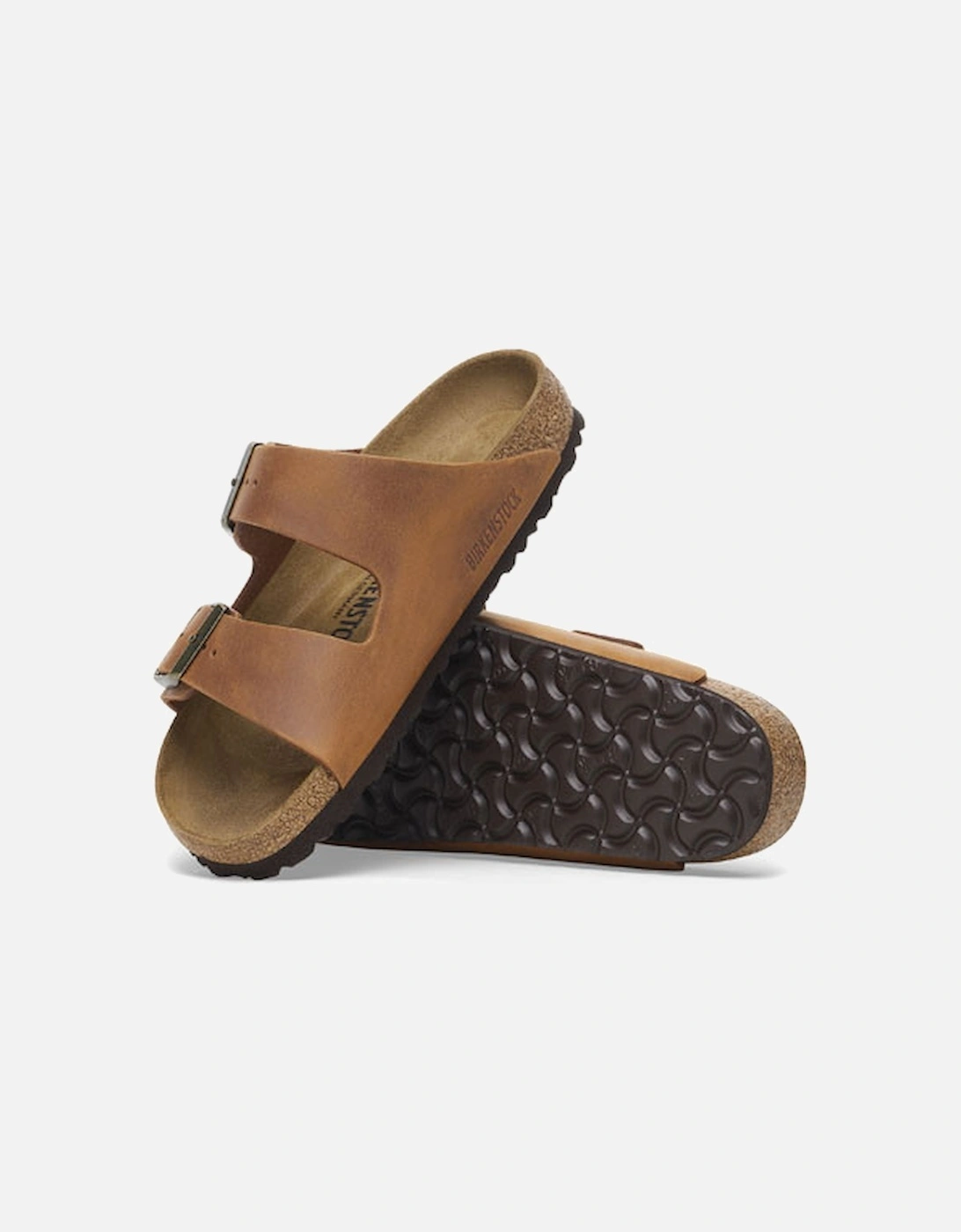 Birkenstock Women's Arizona Sandal Narrow Fit Cognac