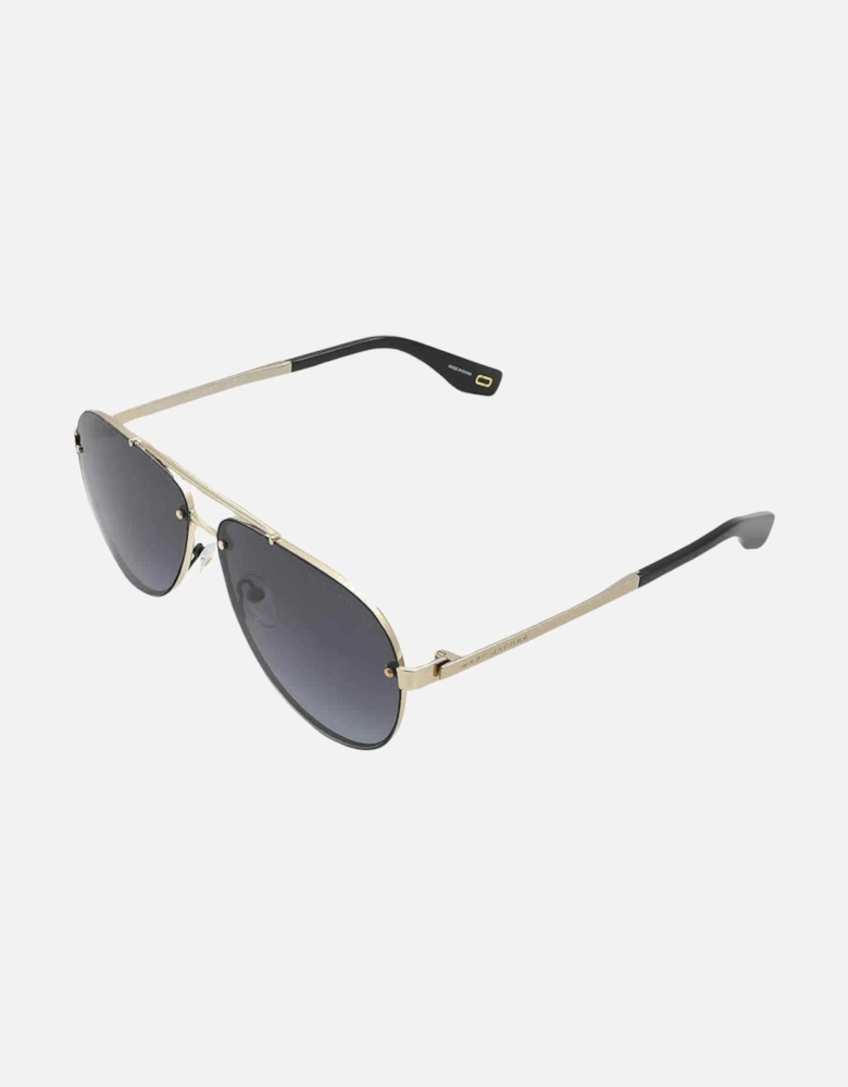 Marc Jacob 317 02F7 00 Gold Sunglasses