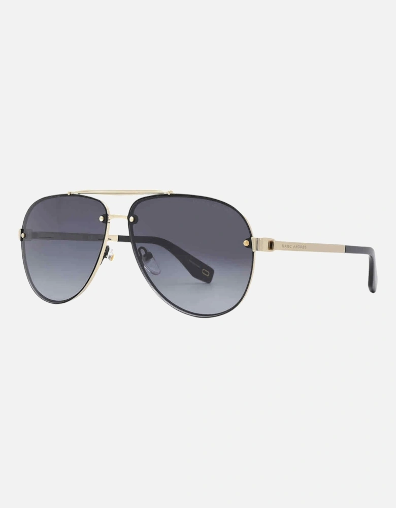 Marc Jacob 317 02F7 00 Gold Sunglasses