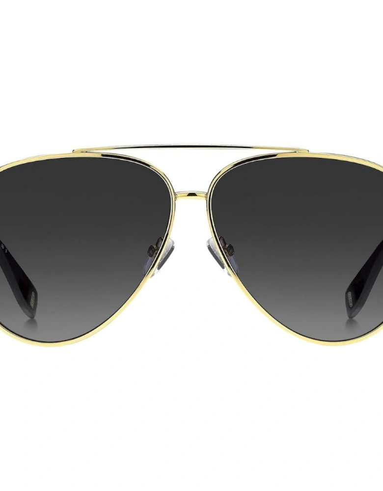 Marc Jacob Mj1007 0001 90 Gold Sunglasses