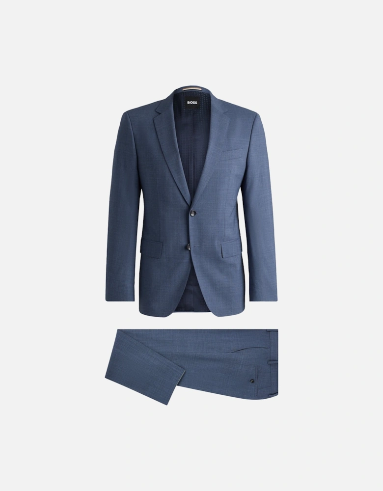 H Huge 2 Piece 224 Suit Blue