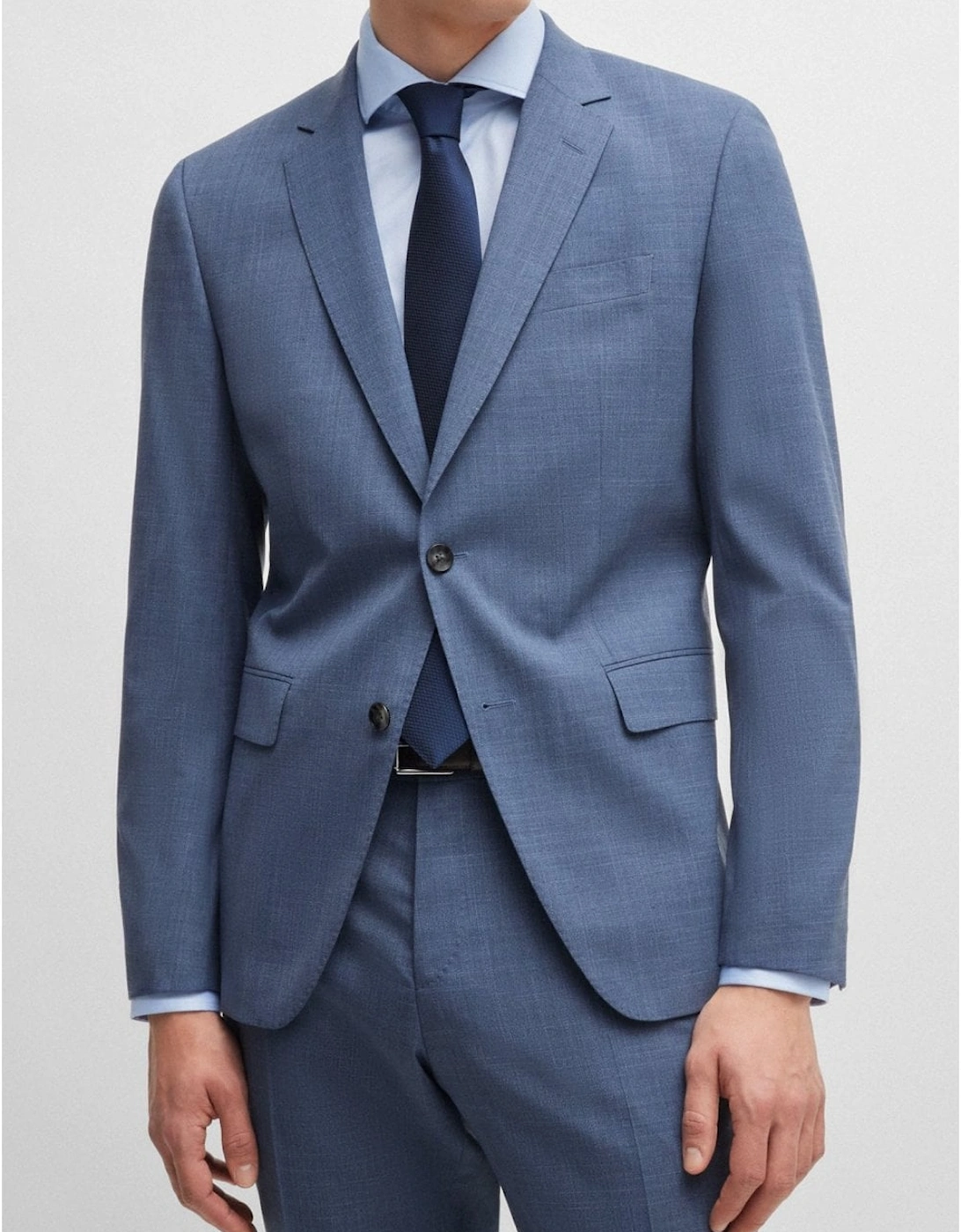 H Huge 2 Piece 224 Suit Blue