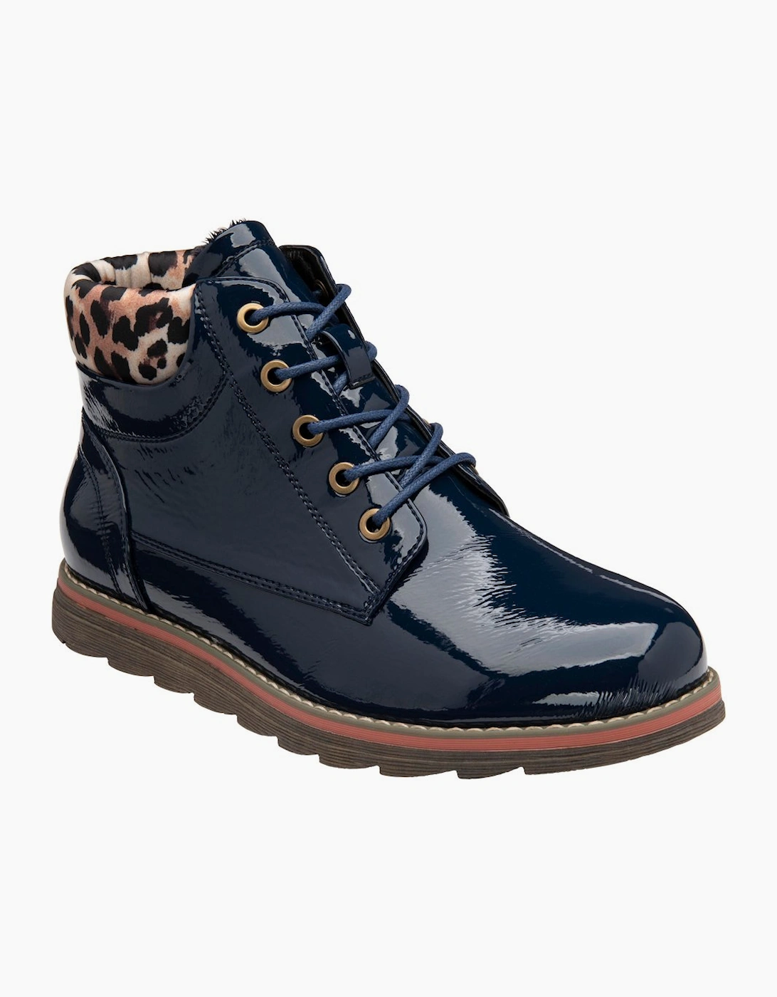 Lotus Women's Naomi Womens Ankle Boots - Navy - Size: 6