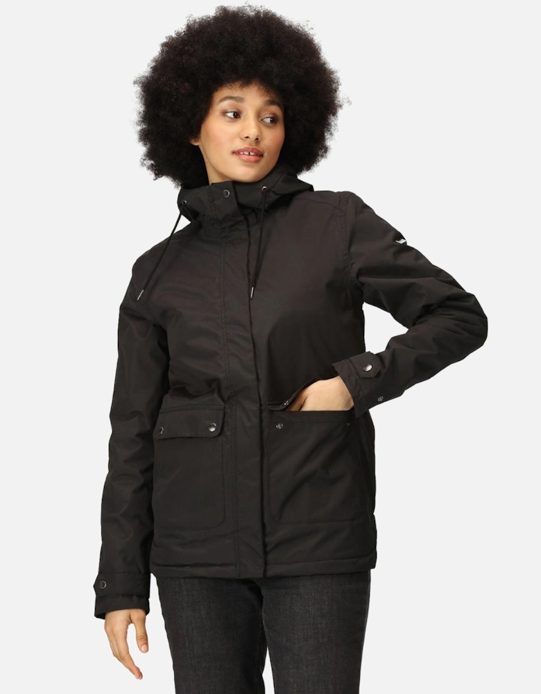 Womens Broadia Waterproof Hooded Jacket Coat