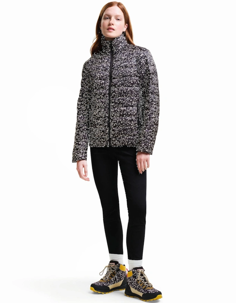 Womens Orla Kiely Printed BaffledPadded Jacket