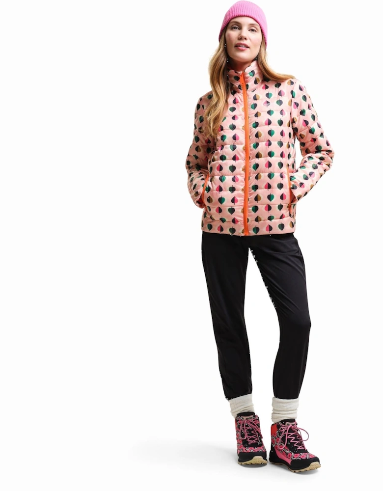 Womens Orla Kiely Printed BaffledPadded Jacket