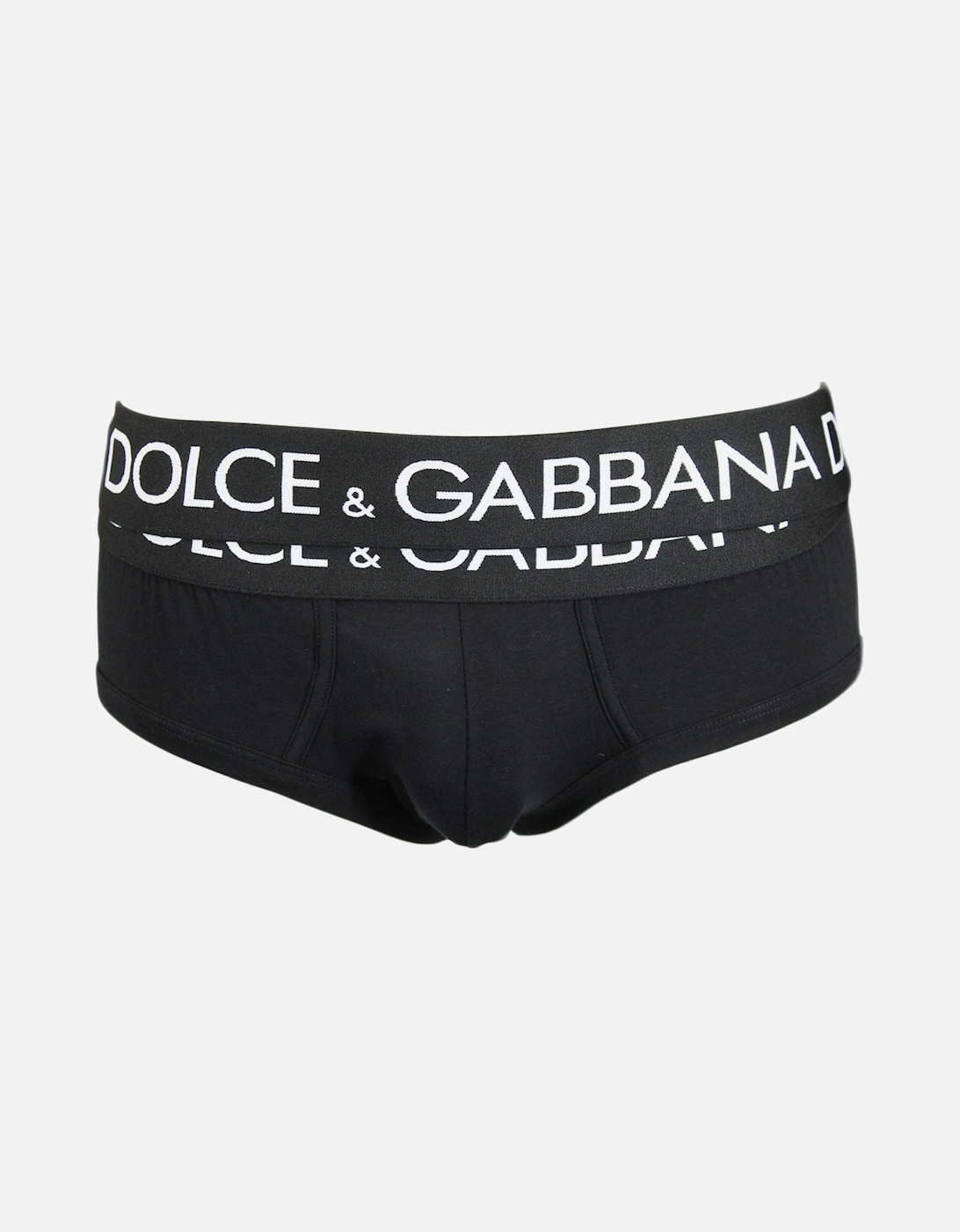 Double Waistband Brando Brief, Black, 5 of 4